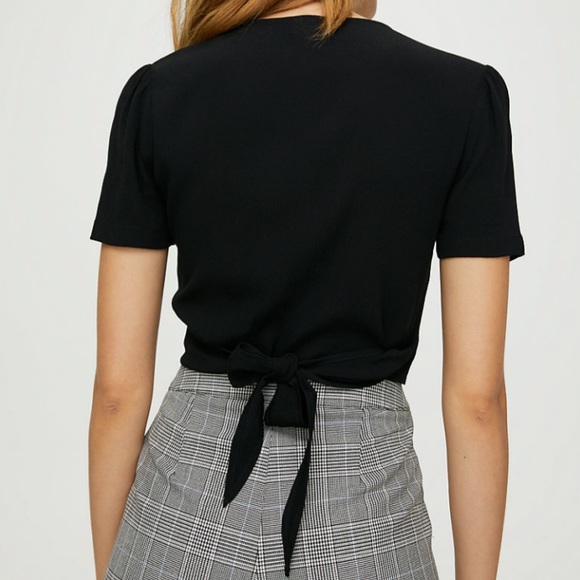 Aritzia white tie top - Picture 4 of 6